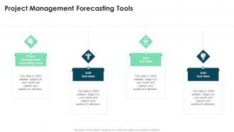 Project Management Forecasting Tools In Powerpoint And Google Slides Cpb