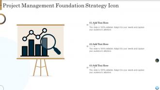 Project Management Foundation Strategy Icon