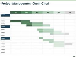 Project management gantt chart ppt powerpoint presentation infographic template