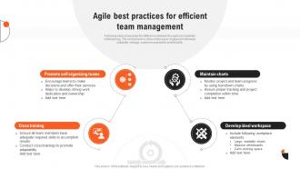 Project Management Guide Agile Best Practices For Efficient Team Management PM SS