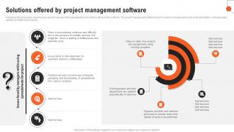Project Management Guide Solutions Offered By Project Management Software PM SS