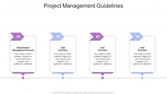 Project Management Guidelines In Powerpoint And Google Slides Cpb