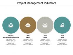 Project management indicators ppt powerpoint presentation inspiration format cpb
