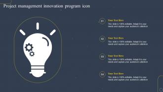 Project Management Innovation Program Icon