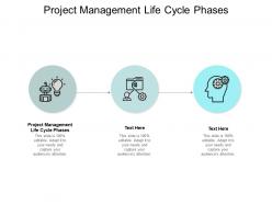 Project management life cycle phases ppt powerpoint presentation layouts cpb