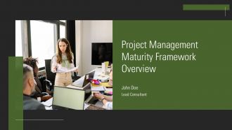 Project Management Maturity Framework Overview PPT Example ACP