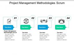 Project management methodologies scrum ppt powerpoint presentation slides cpb