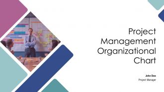 Project Management Organizational Chart PPT Sample AT