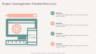 Project Management Parallel Plans Icon