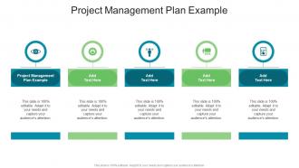 Project Management Plan Example In Powerpoint And Google Slides Cpb