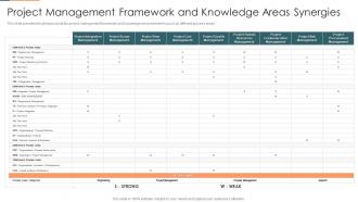 Project management plan for spi project management framework and knowledge areas synergies