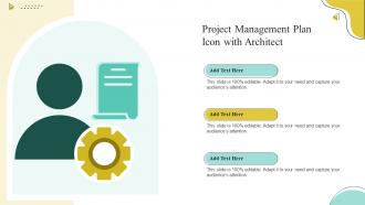 Project Management Plan Icon With Architect