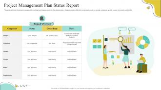 Project Management Plan Status Report