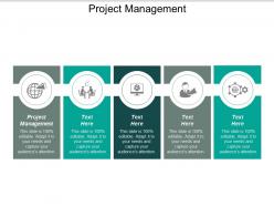 Project management ppt powerpoint presentation layouts maker cpb