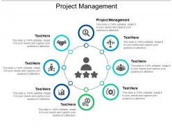 Project management ppt powerpoint presentation slides icons cpb