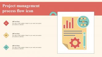 Project Management Process Flow Icon