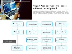 Project Management Process For Software Development