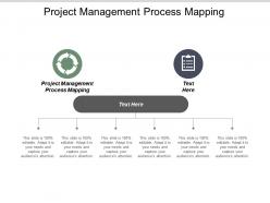 Project management process mapping ppt powerpoint presentation portfolio graphics cpb