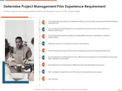 Project management professional certification requirements it powerpoint presentation slides