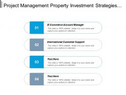 Project management property investment strategies risk management leadership organizational cpb