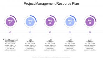Project Management Resource Plan In Powerpoint And Google Slides Cpb