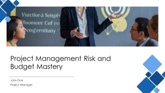 Project Management Risk And Budget Mastery PPT Example AT