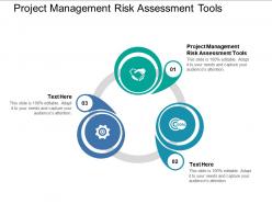 Project management risk assessment tools ppt powerpoint presentation gallery background designs cpb