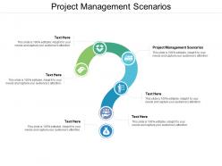 Project management scenarios ppt powerpoint presentation pictures rules cpb