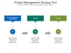 Project management scoping tool ppt powerpoint presentation outline inspiration cpb