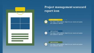 Project Management Scorecard Report Icon