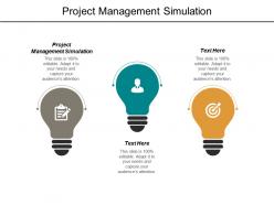 Project management simulation ppt powerpoint presentation outline display cpb