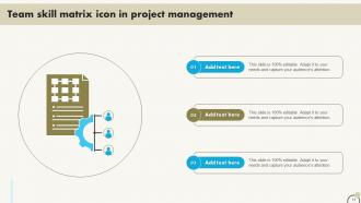 Project Management Skill Matrix Powerpoint Ppt Template Bundles Captivating Idea