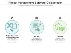 Project management software collaboration ppt powerpoint presentation professional graphics example cpb