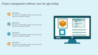 Project Management Software Icon For App Testing