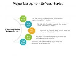 Project management software service ppt powerpoint presentation file infographics cpb