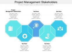 Project management stakeholders ppt powerpoint presentation ideas sample cpb