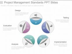 Project Management Standards Ppt Slides