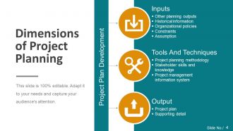 Project Management Steps And Process Powerpoint Presentation Slide
