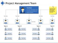 Project management team example of ppt