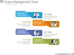 Project management team powerpoint slide presentation guidelines