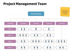 Project management team ppt powerpoint presentation show