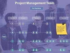 Project management team ppt template