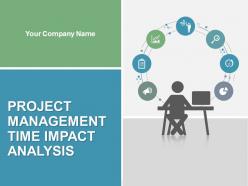 Project management time impact analysis powerpoint presentation slides