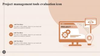 Project Management Tools Evaluation Icon