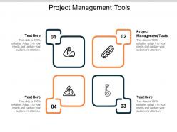 Project management tools ppt powerpoint presentation outline design templates cpb