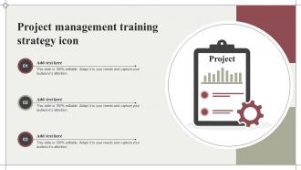 Project Management Training Strategy Icon