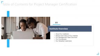 Project manager certification powerpoint presentation slides
