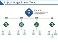 Project manager project team ppt example file