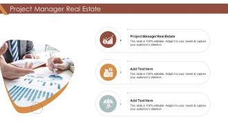 Project Manager Real Estate In Powerpoint And Google Slides Cpb