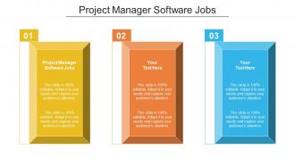 Project Manager Software Jobs Ppt Powerpoint Presentation Slides Graphics Cpb